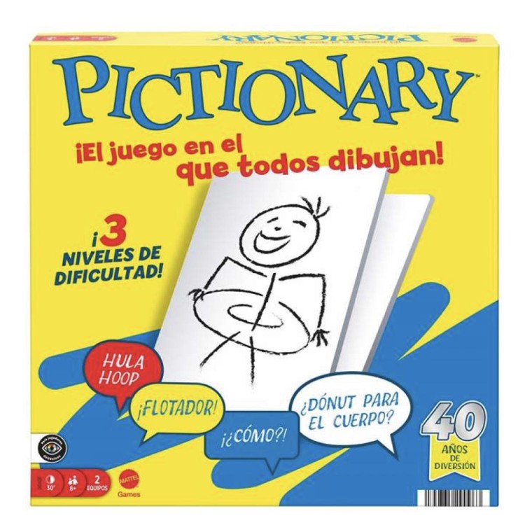 0194735290963 (1) Juego de mesa Pictionary Origina 1