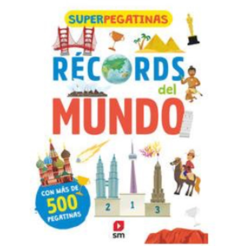 Récords del mundo. Superpegatinas (AA. VV.)9788491820772