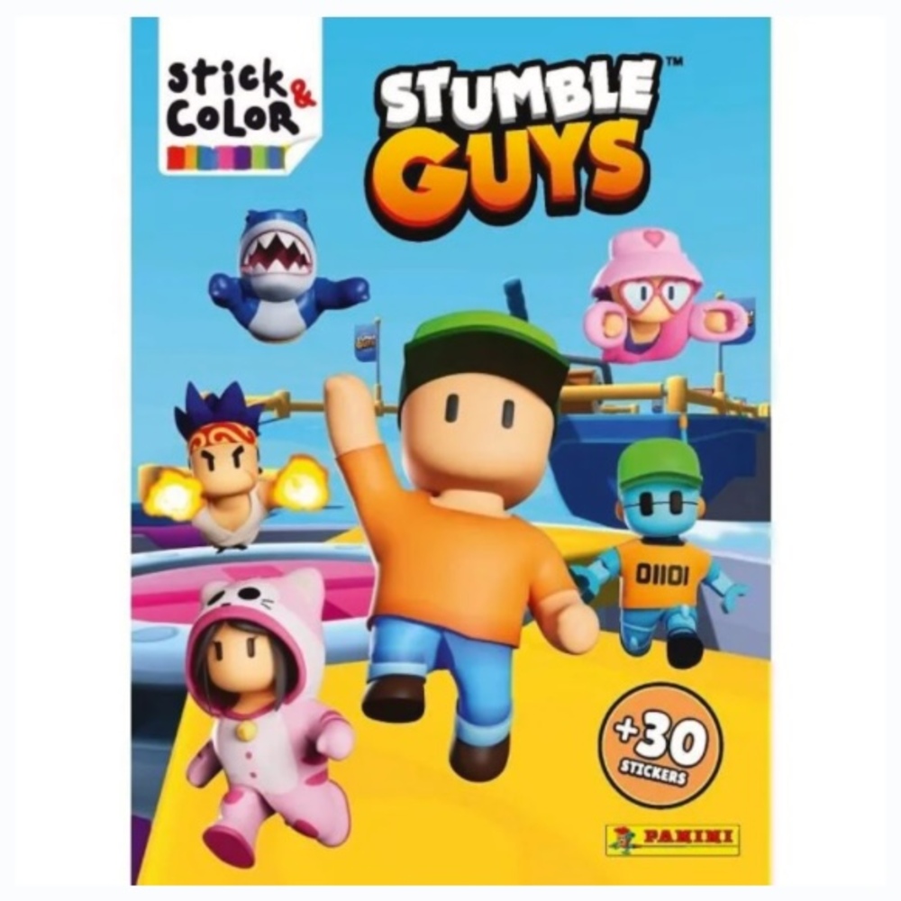STUMBLE GUYS - STICK & COLOR 9788427874305