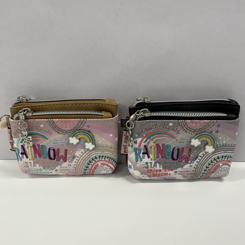 Monedero polipiel rainbow sweet colores surtidos Sweet 21000