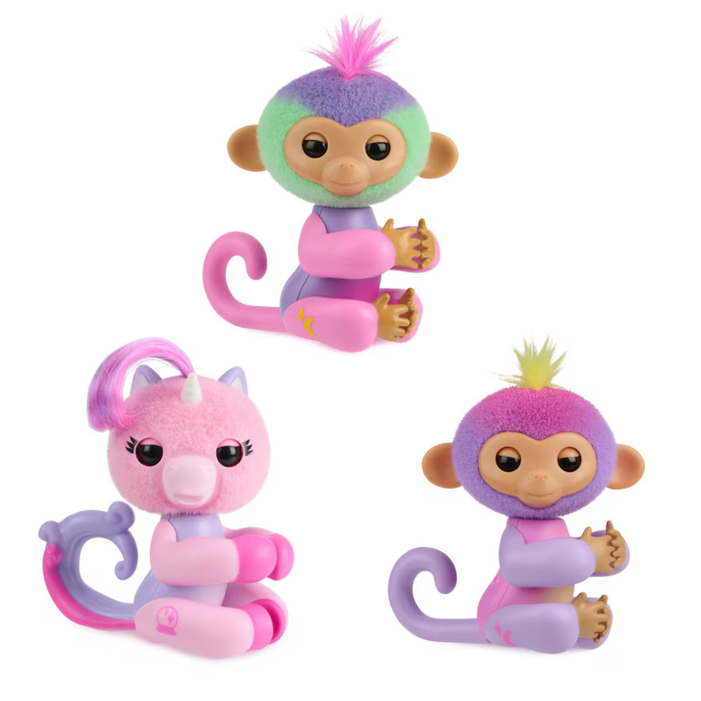 Fingerlings con 70 sonidos y reacciones colores magicos Biza