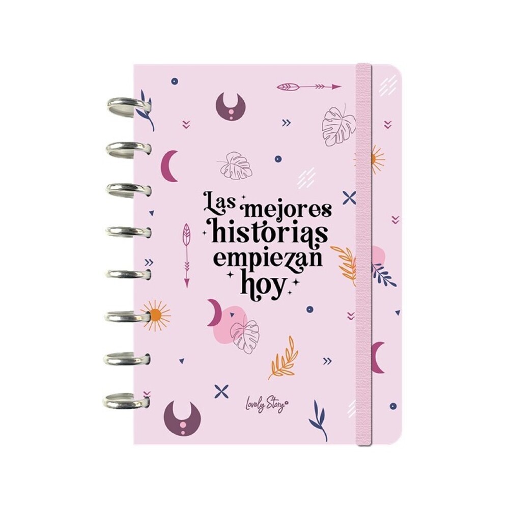 Cuaderno A5 smart book Las mejores historias empiezan Lovely