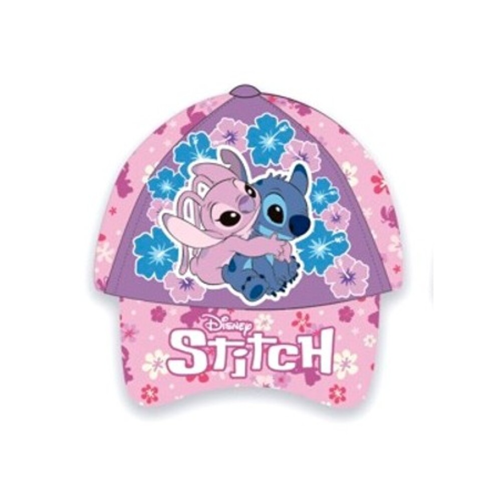 Gorra rosa flores Stitch Factory 8436615537396 1