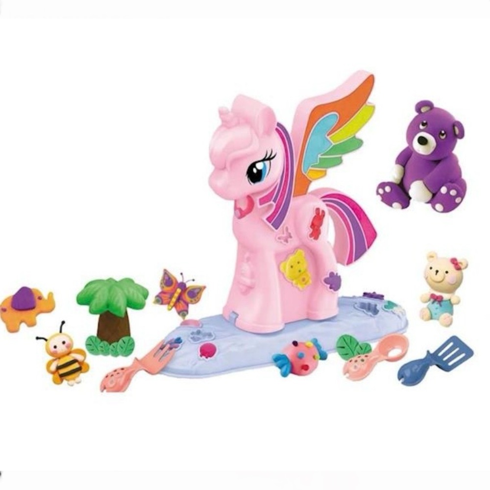 Juego plastilina Magic Dough Unicornio con accesorios 31x24x