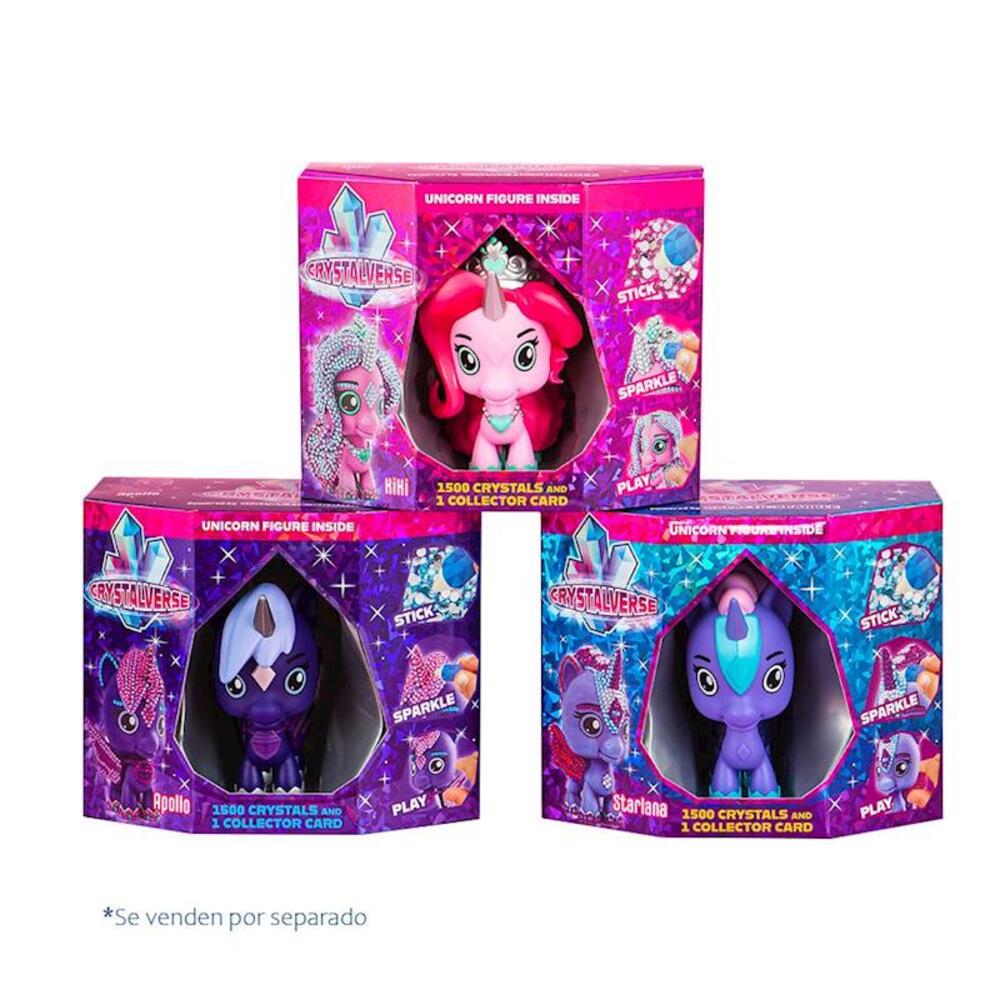 Unicornio Crystalferse para cristalizar, 1500 cristales, peg