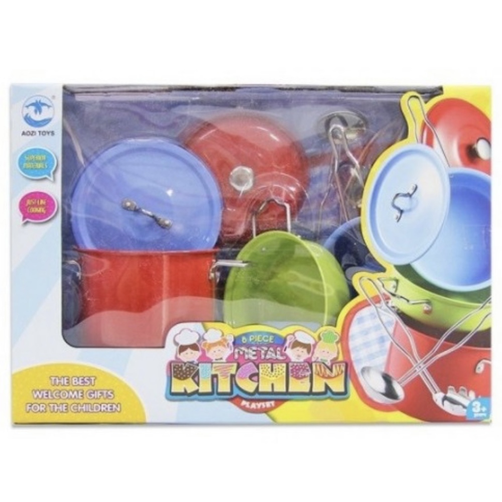 Set de cocina colores metal FENTOYS