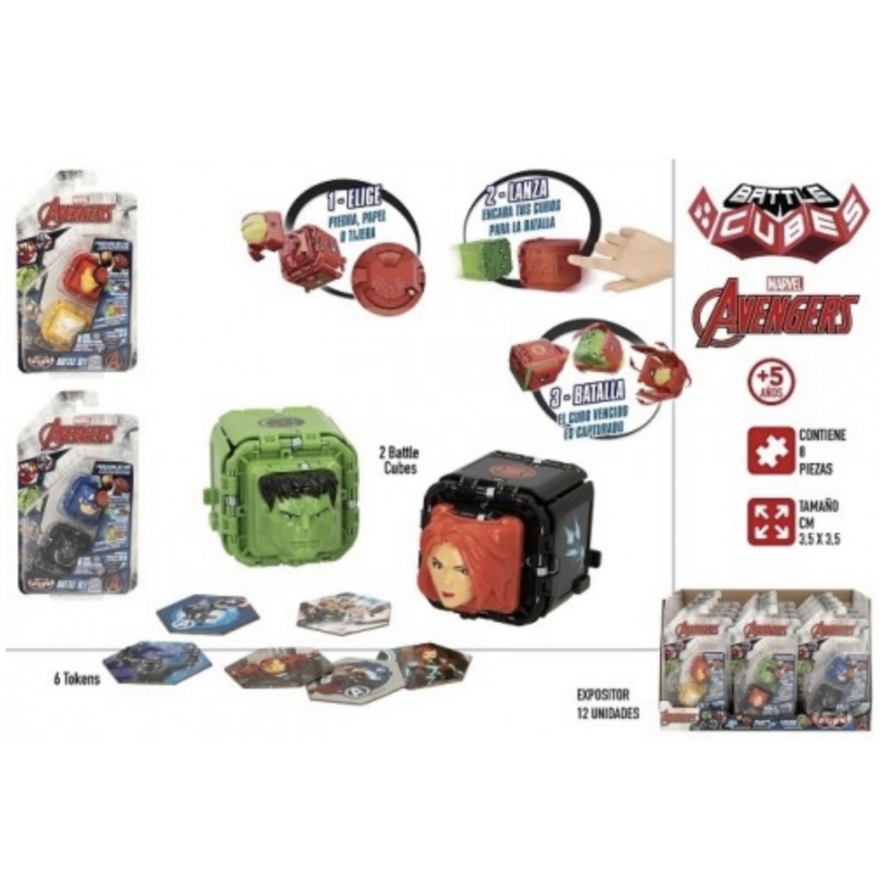 Blister 2 battle cubes CB AVENGERS