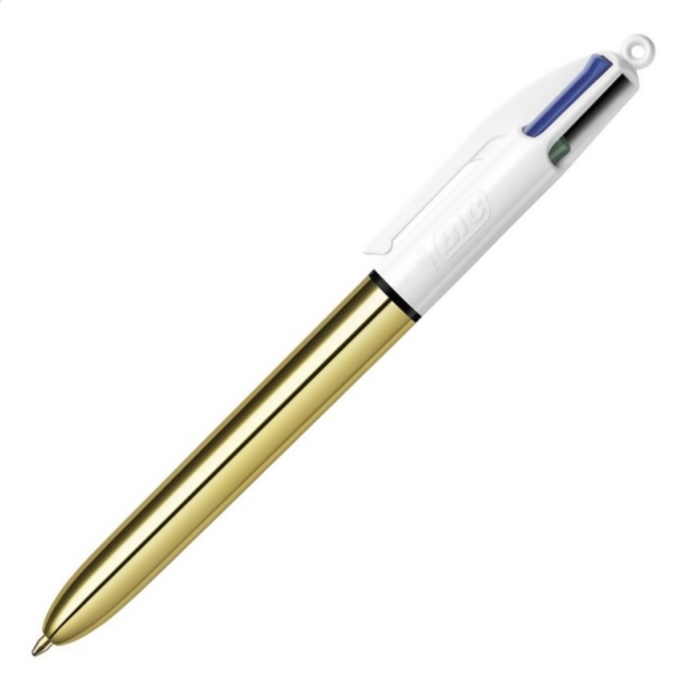 Boligrafo 4 Colores BIC ORO
