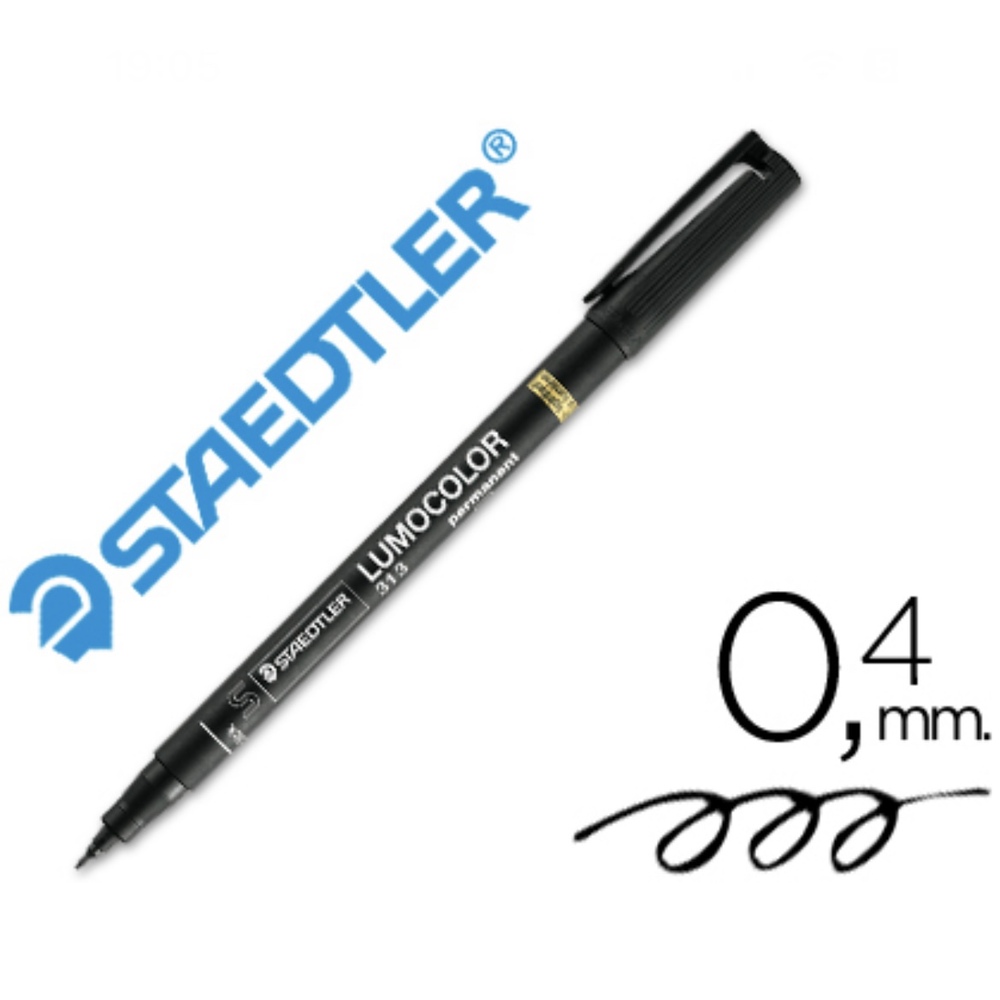 Permanente STAEDTLER Lumocolor Modelo 313 Punta muy fina S N