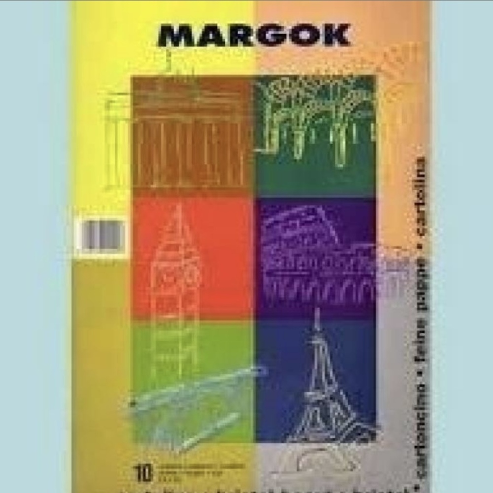 Bloc trabajos college manuales cartulina colores folio