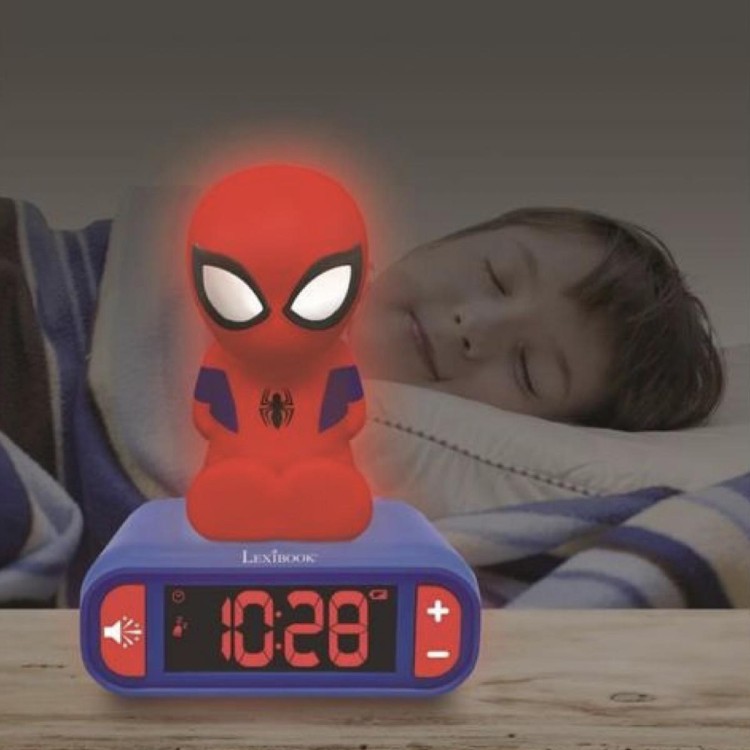 3380743077314 (3) Despertador digital 3D Spider-Ma 3