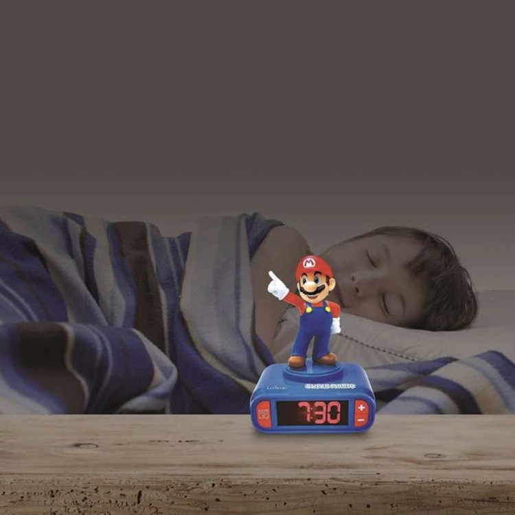 3380743085203 (3) Despertador digital 3D Super Mar 3