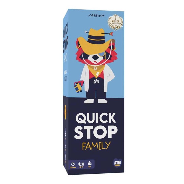 3770011991976 (1) Juego de mesa Quick Stop Family 1