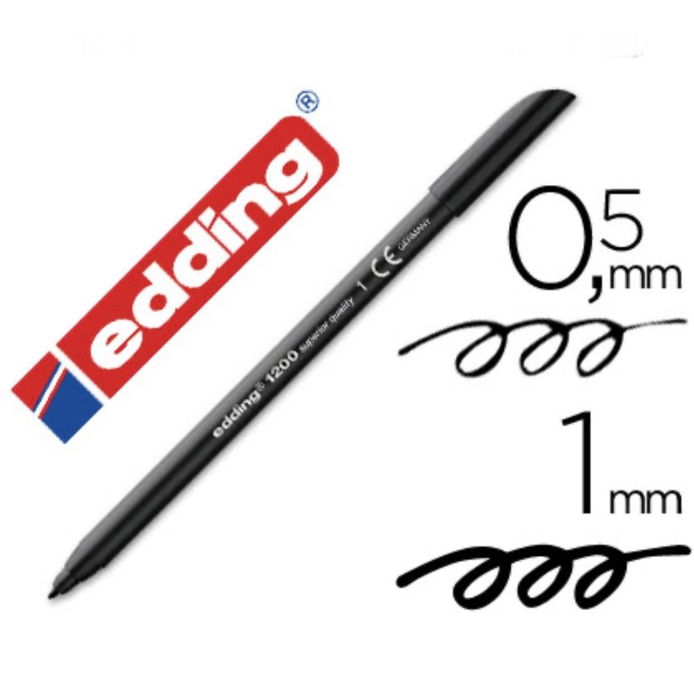 4004764033218 Rotulador color negro - Edding 1