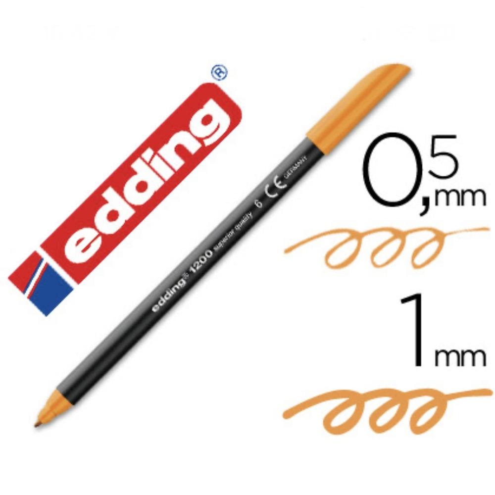 4004764033263 Rotulador color naranja - Edding 1