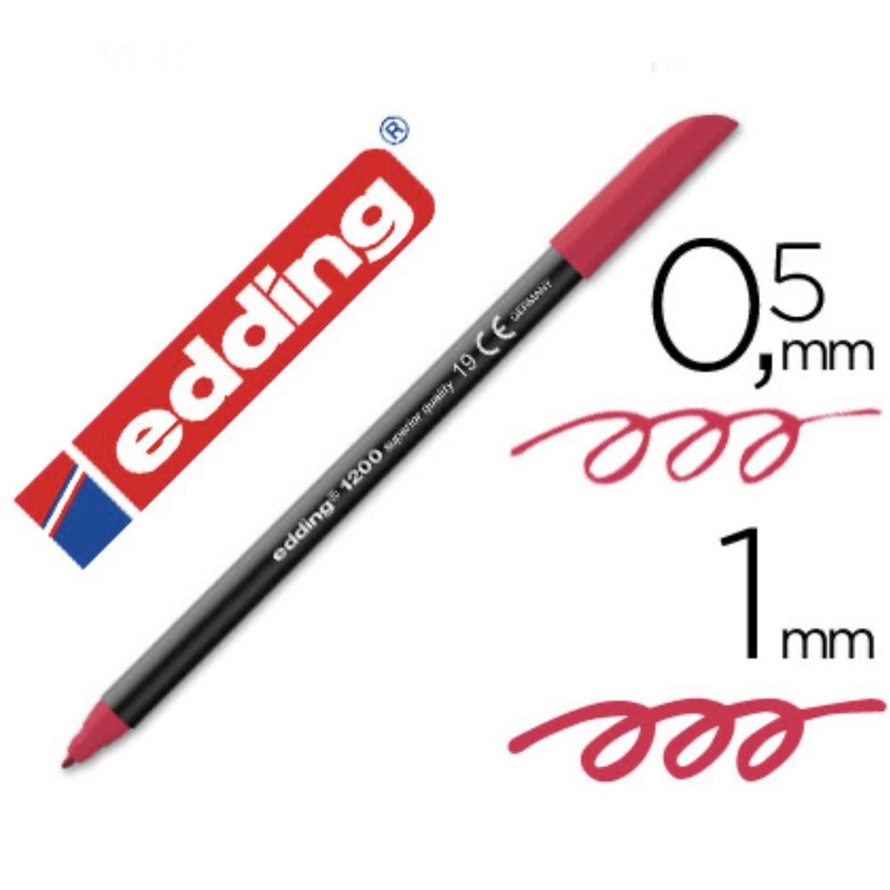 4004764033980 Rotulador color carmín - Edding 1