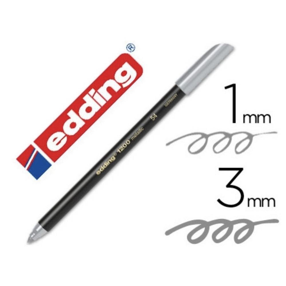 4004764926169 Rotulador color metálico plata - Edd 1