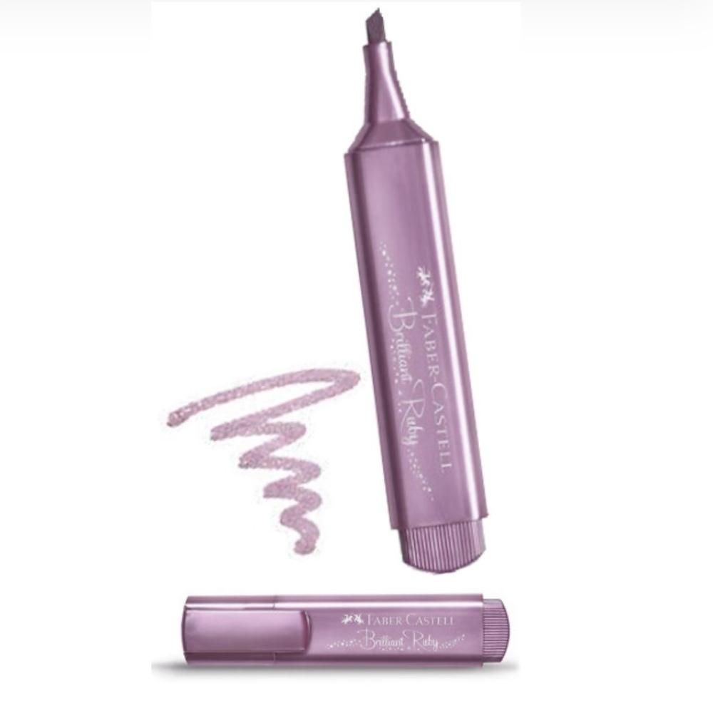 4005401546269 Marcador metálico 1546 rosa - Faber- 1