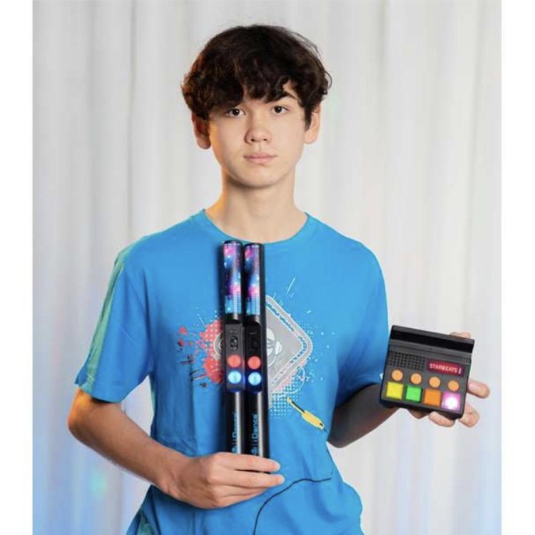 4894367019203 (3) Baquetas de batería inalámbricas 3