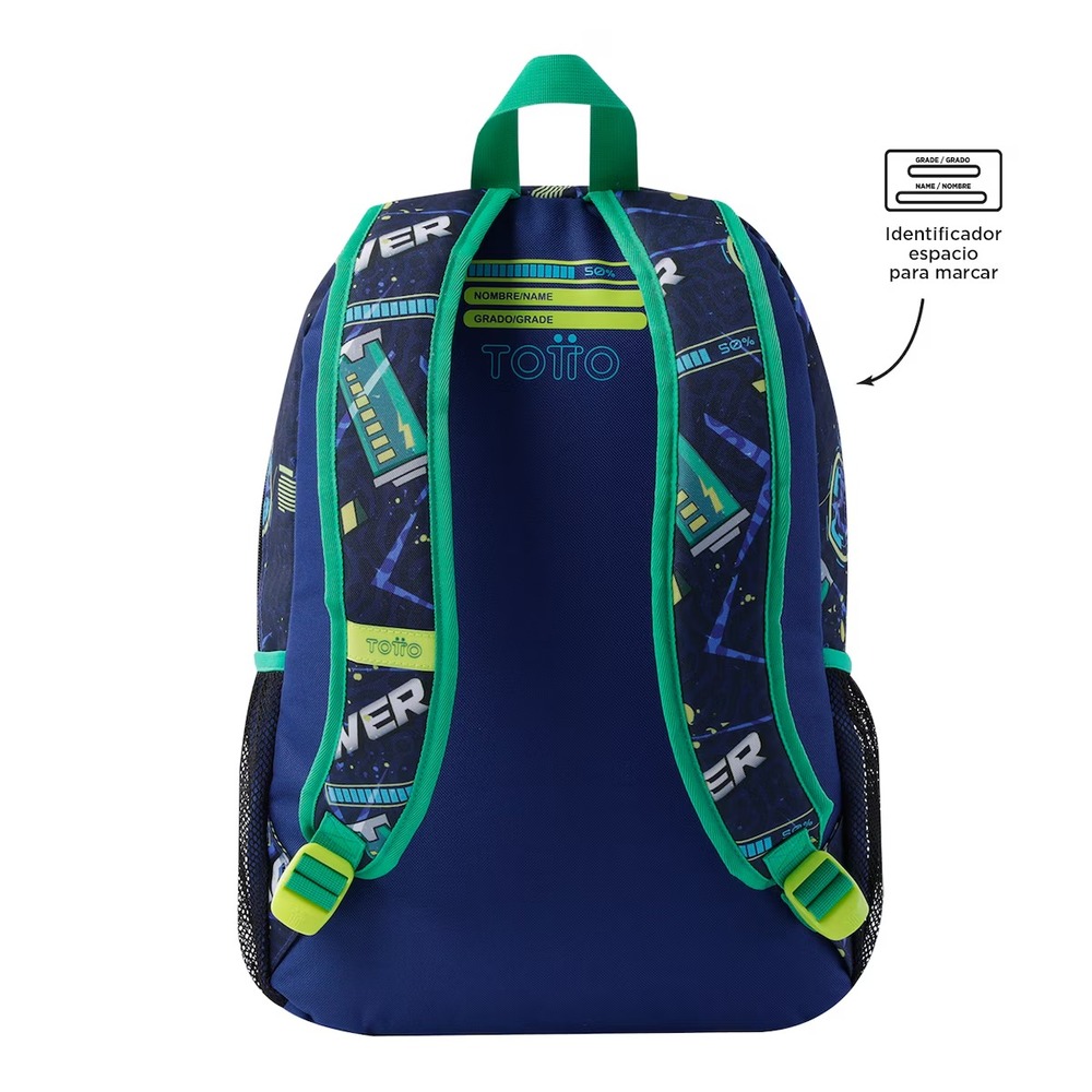 MOCHILA JUNIOR KONG LABORATORIO  TOTTO