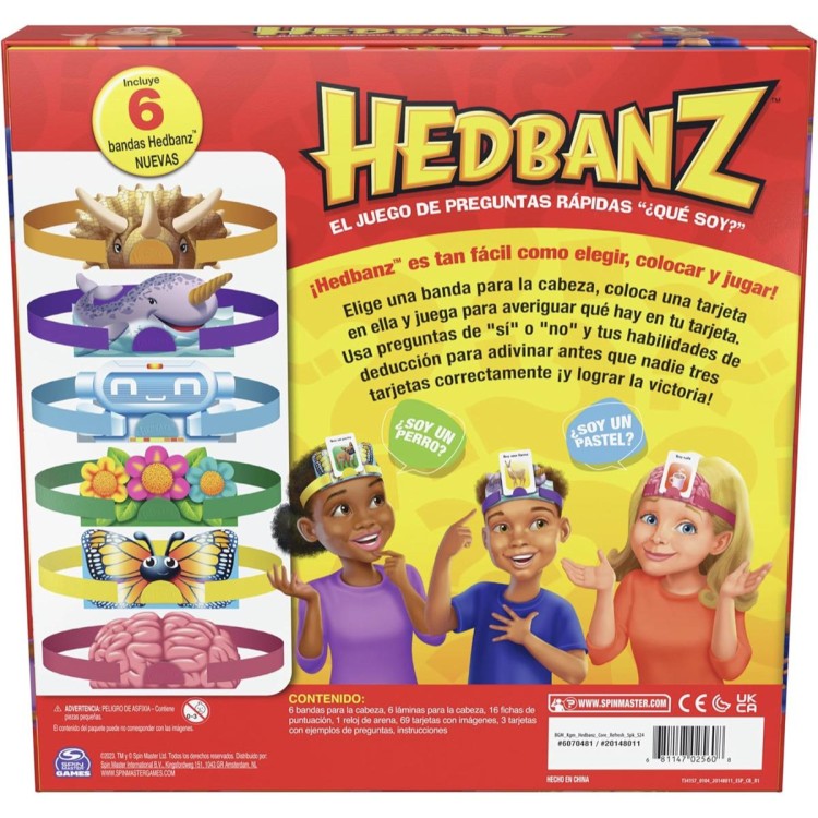 681147025608 (3) Juego de mesa Hedbanz – Spin Mast 3