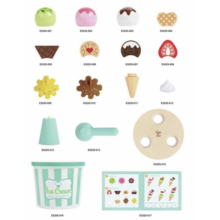 6943478051409 (2) Set de helados Ice Cream Bucket 2