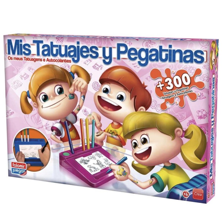 8412553024846 (1) Set creativo Tatuajes y Pegatina 1