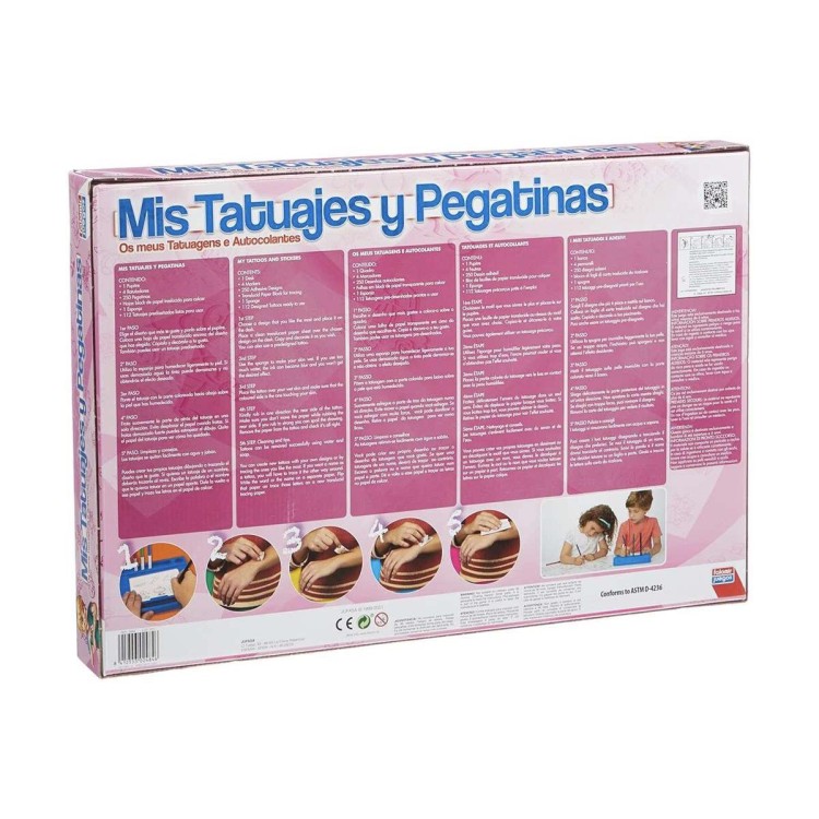 8412553024846 (3) Set creativo Tatuajes y Pegatina 3
