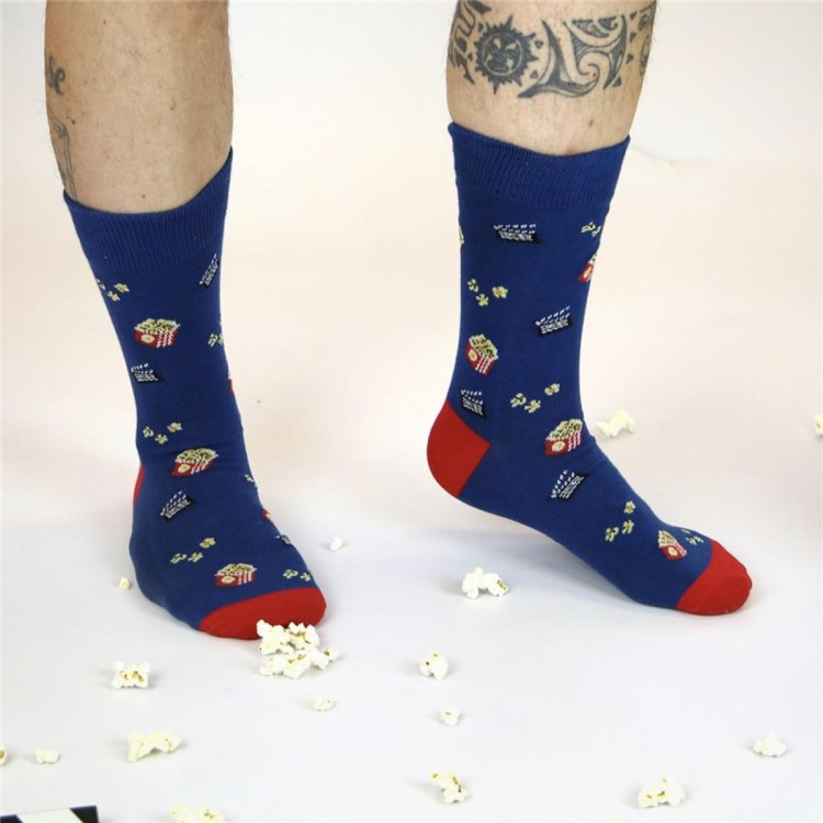 8435458186747 Calcetines Popcorn cine talla 41-45  1
