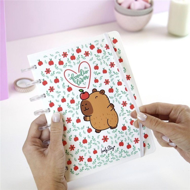 8435458189816 Cuaderno Smart Book A5 capibara Ice 1