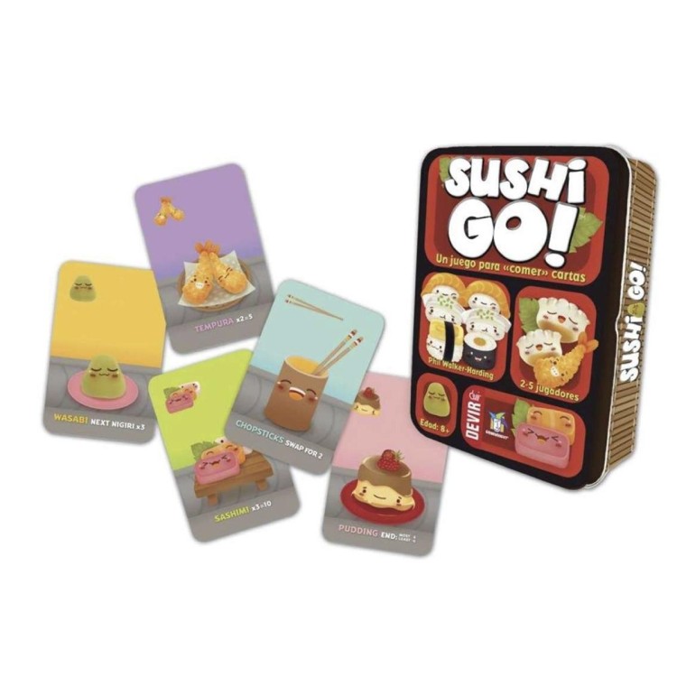 8436017221855 (2) Juego de mesa Sushi Go – Devir 2
