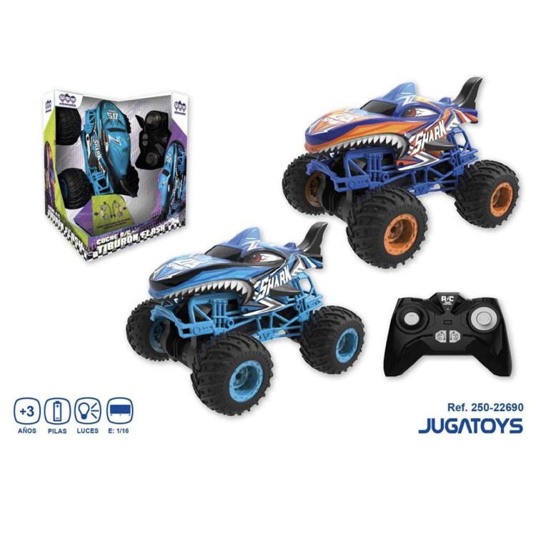 8436585226900 (1) Coche radio control Tiburón Flas 1
