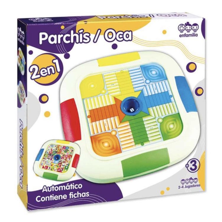 8436585227532 (1) Juego de mesa Parchís & Oca 2 en 1