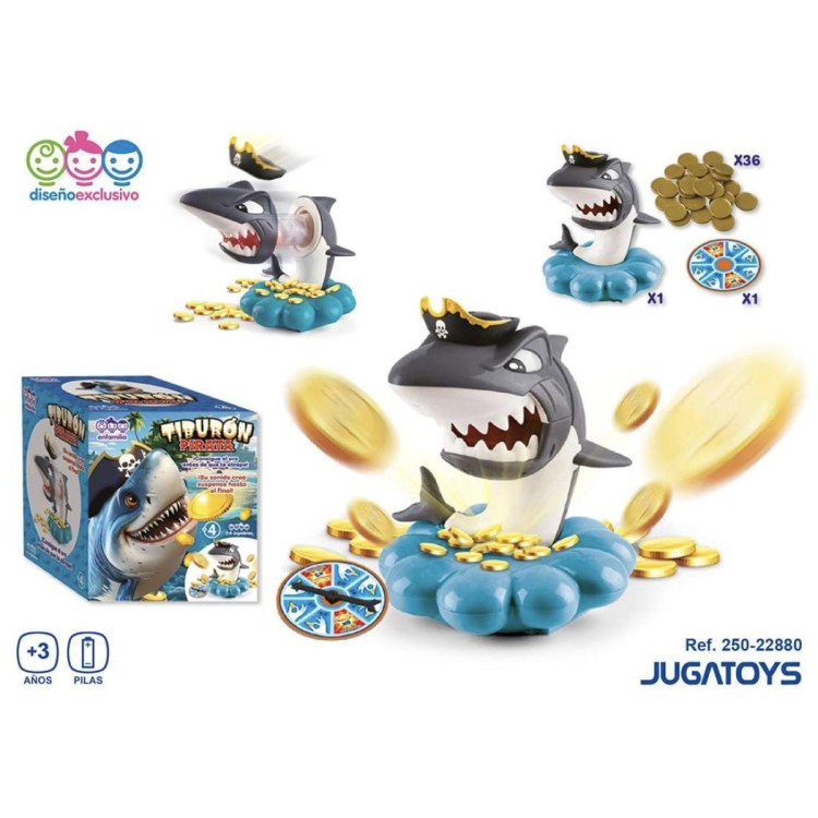 8436585228805 Juego de mesa Tiburón Pirata – Jugat 1