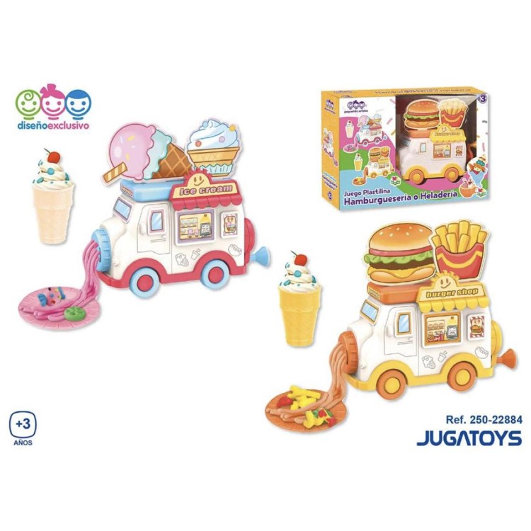 8436585228843 (1) Juego plastilina food truck hamb 1