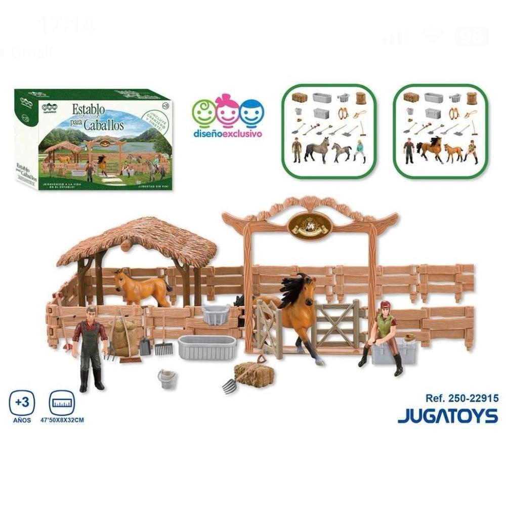 8436585229154 (1) Granja de caballos con establo y 1