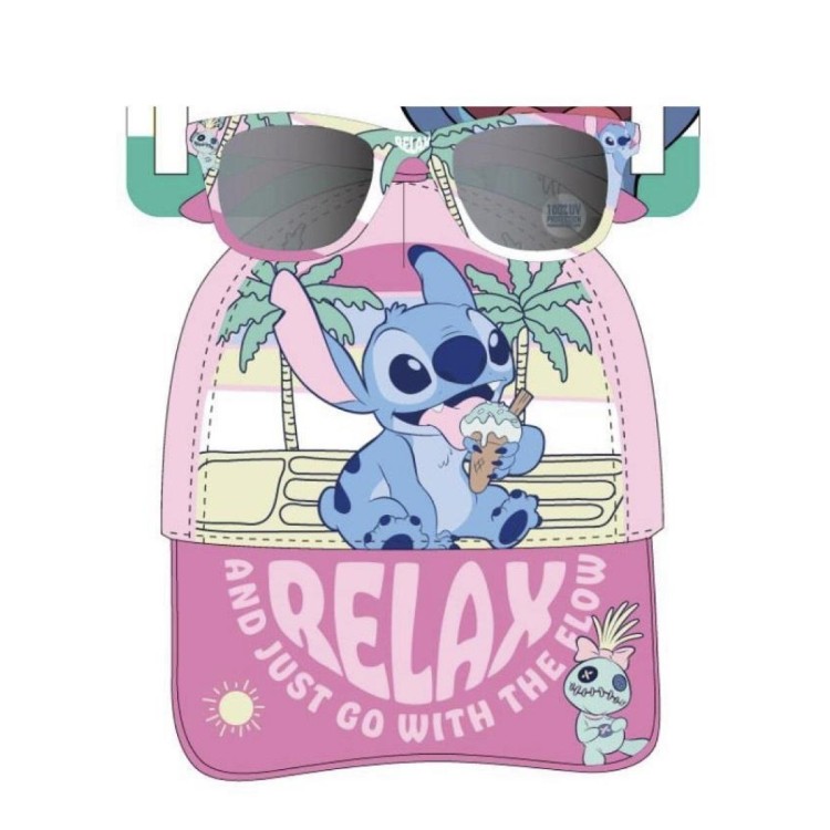 8445484470444 (2) Set gorra y gafas de sol Stitch 2