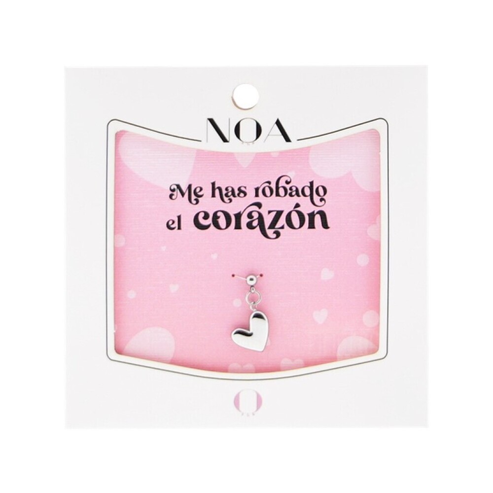 Charms acero plateado corazon grande Lovely story 8435458092