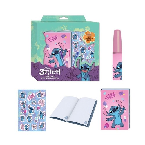 Set diario Stitch 60 hojas Factoria 5205698661464