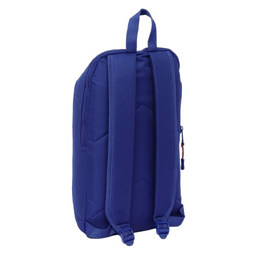 Mochila mini cremallera vertical futbol club Barcelona Safta