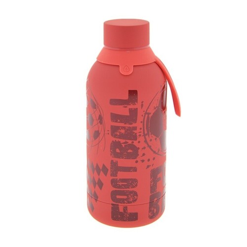 Botella termica acero inoxidable Big football Coral red 500m