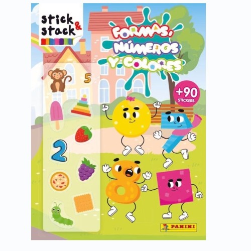 FORMAS, NUMEROS Y COLORES - STICK & STACK 9788427874299