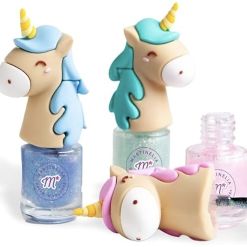 Esmalte de uñas purpurina magic unicorn Marinelia 8436609393