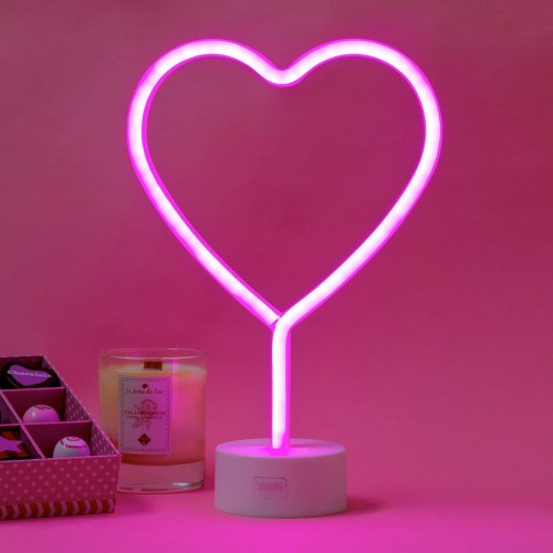 Lampara led efecgto neon Corazón Legami 8054320569947