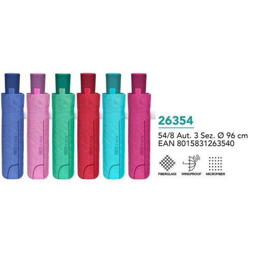 Paragüas mujer plegable 548 automático colores surtidos Perl
