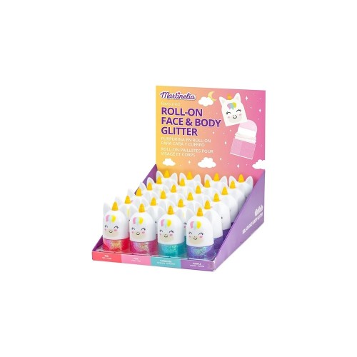 Roll-on Face & Body glitter unicornio Martinelia