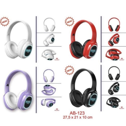Auriculares con luz led ,bluetooth colores Roymart 843123418