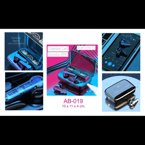 Auriculares inpods bluetooth colores Roymart 8431234188592