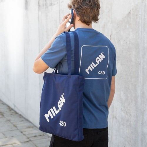 Bolso shopper since 1918 azul Milan 8411574109143