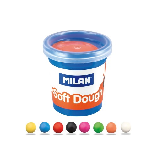 Cajita sotf dough plastilina 10 frascos 85GR colores surtido